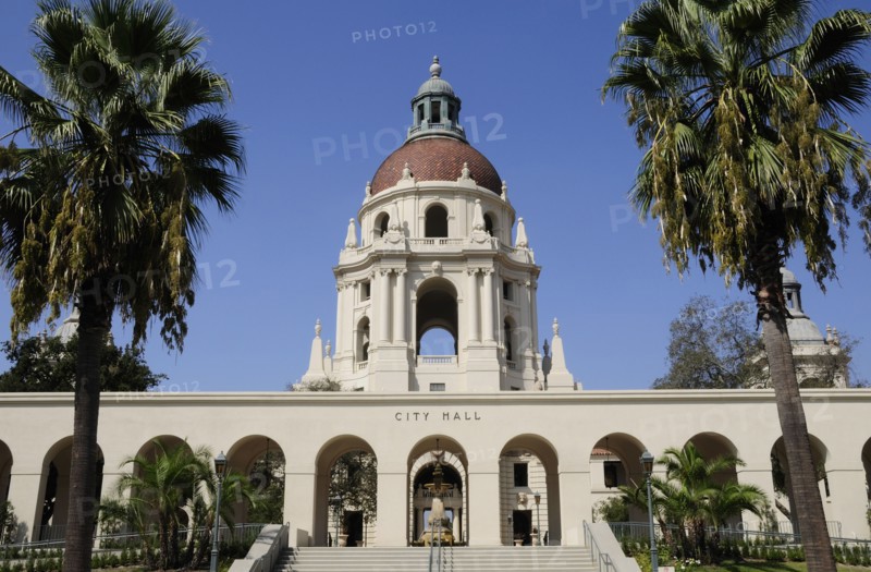 USA, California, Los Angeles, "Spanish Renaissance style City Hall, Pasadena"