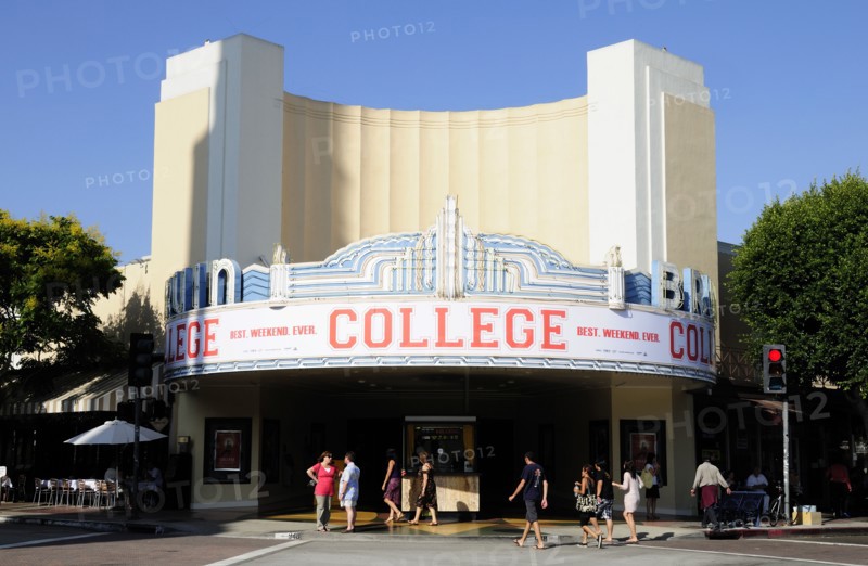 USA, California, Los Angeles, "Bruin Theatre, Westwood Village"