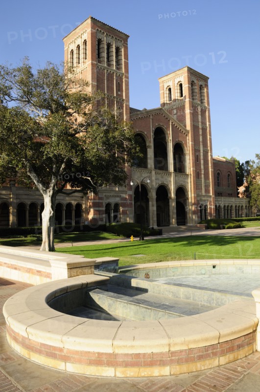 USA, California, Los Angeles, "Royce Hall, UCLA, Westwood"