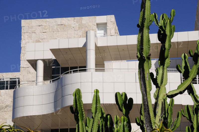 USA, California, Los Angeles, "Cacti & Exhibitions Pavilion, Getty Centre"