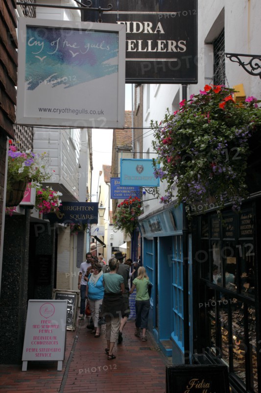 ENGLAND, East Sussex, Brighton, "The Lanes, Meeting House Lane."