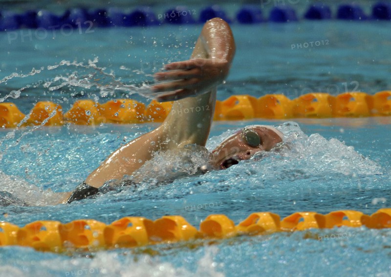 SPORT, Watersport, Swimming, Caitlin McClatchey winning the 400m Freestyle during the Commonwwealth Games in Melbourne Australia 2006.