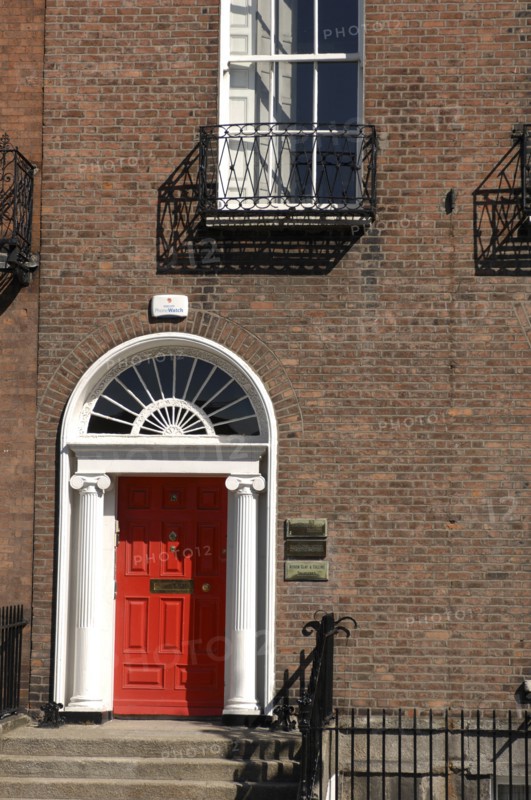 IRELAND, Dublin, Georgian Doorway  Fitzwilliam Square.
