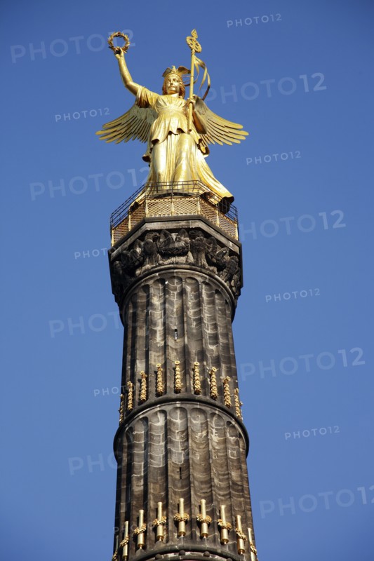 Germany, Berlin, Tiergarten, Victory Column.