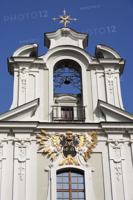 Poland, Krakow, Piarist Church of the Transfiguration built from 1718 to 1728 by Kasper Bazanka.