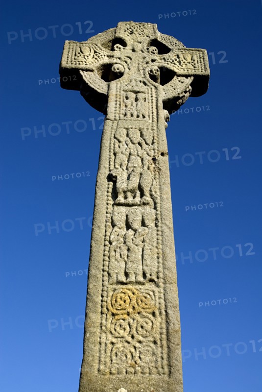 IRELAND, County Sligo, Drumcliffe, Celtic High Cross.