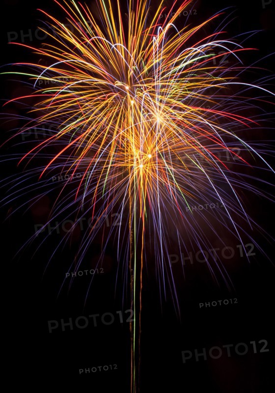 Colourful display of Pyrotechnics Shoreham Beach West Sussex England. England English UK United Kingdom GB Great Britain British Europe European Festival Festivals Guy Fawkes November Firework Display Fireworks Pyrotechnic Pyrotechnics Pyrotechnical Color Colour Coloured Colored Colourful Colorful Pattern Sky Black Purple Orange