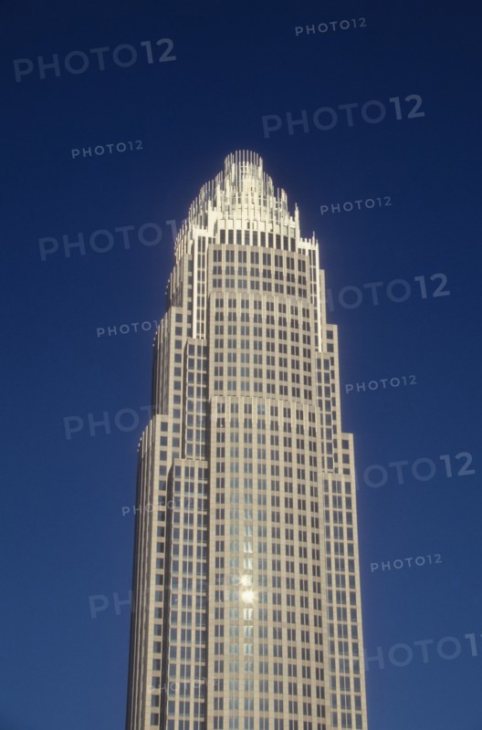 Charlotte, North Carolina, USA. Bank of America headquarters. America Architectural Architectural Feature Architecture Bank Of America Bank Of America Plaza Building Buildings Charlotte Cities City Day Daytime High Rise High Rises High-rise High-rises No One No People Nobody North Carolina Outdoors Outside Skyscraper Skyscrapers US USA United States Urban Vertical bank banking nc tower 1 American Blue North America North Carolina First in Flight Northern Single unitary United States of America