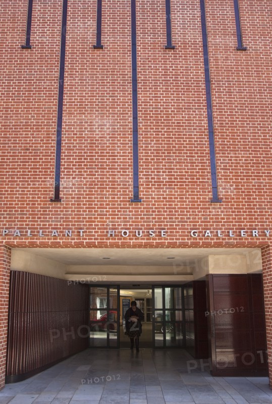 Chichester, West Sussex, England. Pallant House Art Gallery exterior of the modern wing. England English UK United Kingdom GB Great Britain British West Sussex County Chichester Pallant House Art Arts Gallery Architecture Exterior Facade Modern New