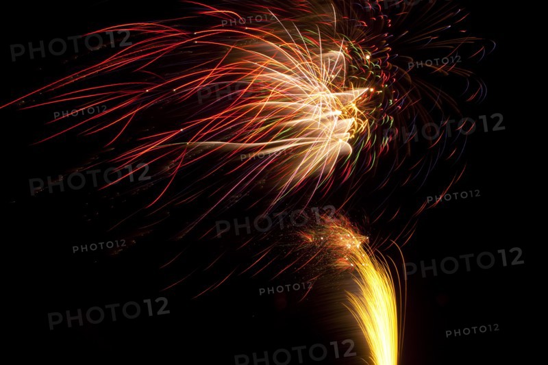 Colourful display of Pyrotechnics. England English UK United Kingdom GB Great Britain British Europe European Festival Festivals Guy Fawkes November Firework Display Fireworks Pyrotechnic Pyrotechnics Pyrotechnical Color Colour Coloured Colored Colourful Colorful Pattern