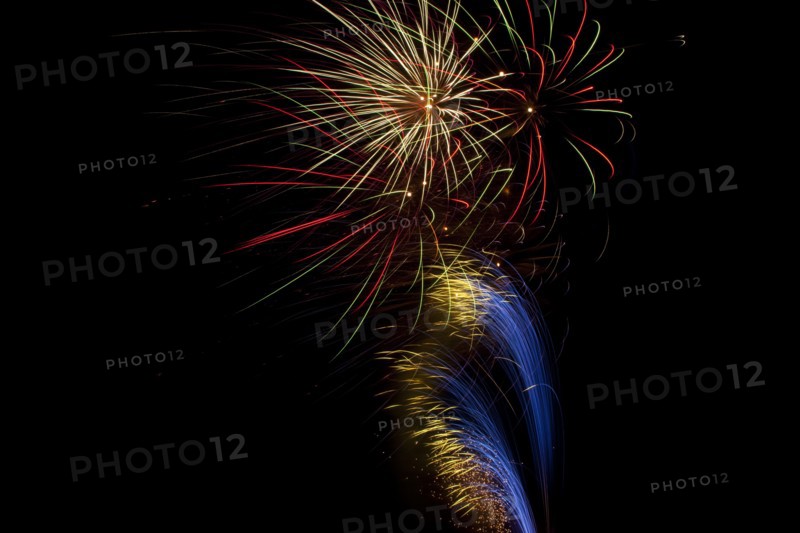 Colourful display of Pyrotechnics. England English UK United Kingdom GB Great Britain British Europe European Festival Festivals Guy Fawkes November Firework Display Fireworks Pyrotechnic Pyrotechnics Pyrotechnical Color Colour Coloured Colored Colourful Colorful Pattern