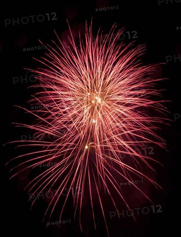 Colourful display of Pyrotechnics Shoreham Beach West Sussex England. England English UK United Kingdom GB Great Britain British Europe European Festival Festivals Guy Fawkes November Firework Display Fireworks Pyrotechnic Pyrotechnics Pyrotechnical Color Colour Coloured Colored Colourful Colorful Pattern Sky Black Red