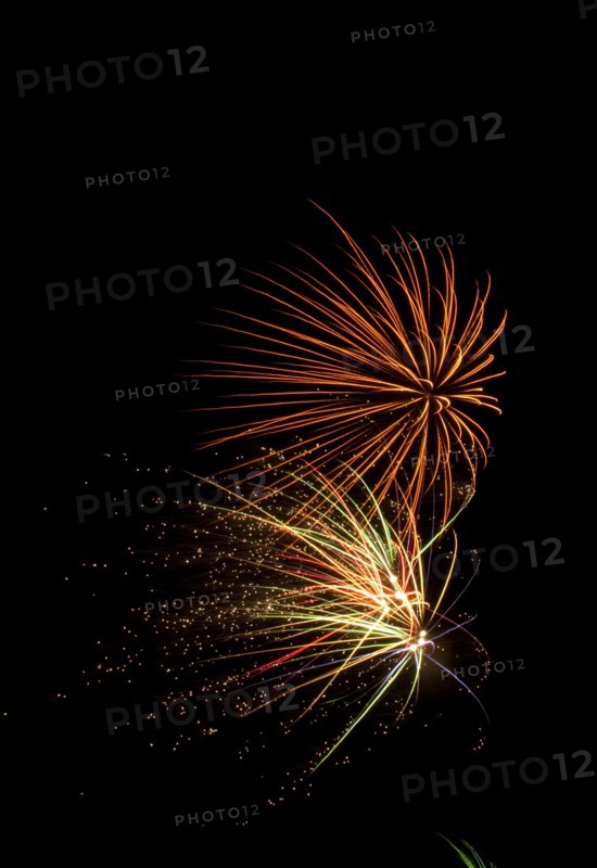 Colourful display of Pyrotechnics. England English UK United Kingdom GB Great Britain British Europe European Festival Festivals Guy Fawkes November Firework Display Fireworks Pyrotechnic Pyrotechnics Pyrotechnical Color Colour Coloured Colored Colourful Colorful Pattern