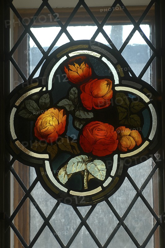 Stained Glass, General, Stained Glass Rose window