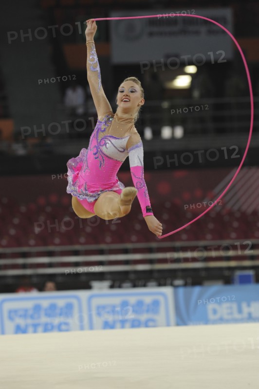 India, Delhi, 2010 Commonwealth games  Rhythmic gymnastics.