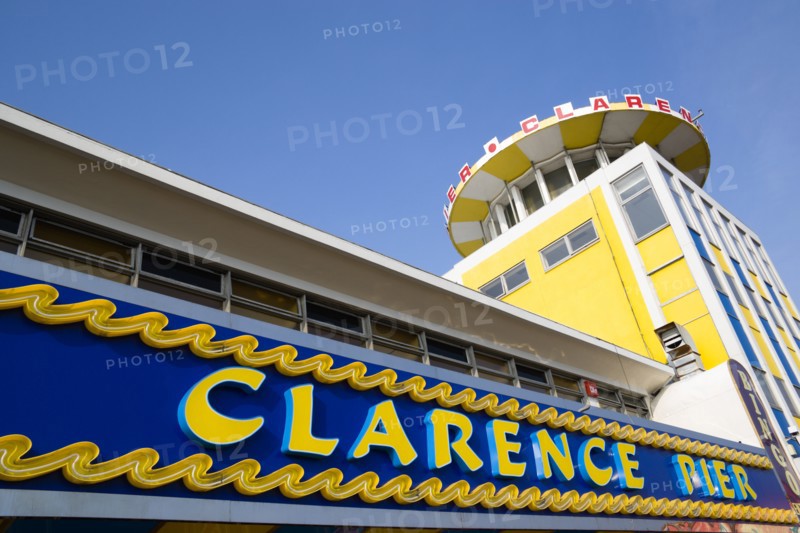 Clarence Pier amusement arcade on the seafront in Southsea. Photo: Paul Seheult