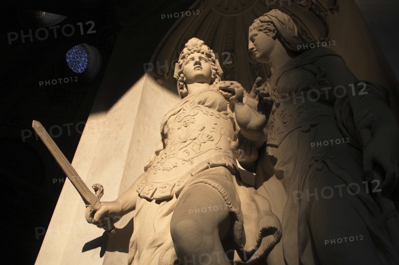 Statues in the courtyard of the Hofburg Palace. Photo: Bennett Dean