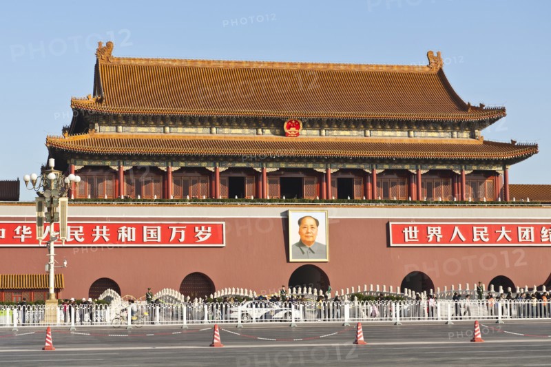 Tiananmen Square The Tiananmen also known as Gate of Heavenly Peace.. Photo: Mel Longhurst