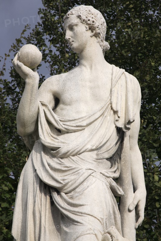Statue in the gardens of the Schonnbrunn Palace. Photo: Bennett Dean