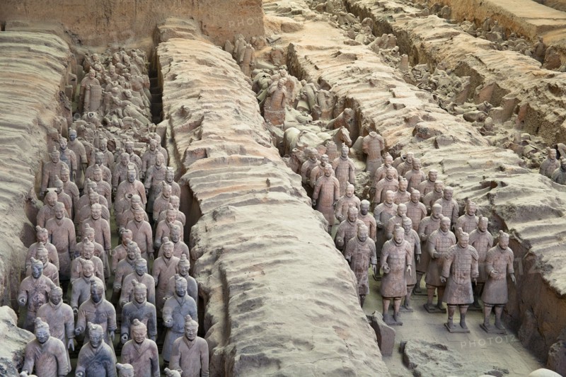 Terracotta army. Photo: Mel Longhurst