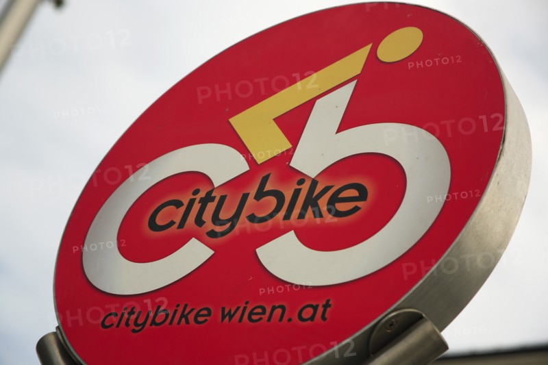 Sign at a bicycle hire point. Photo: Bennett Dean