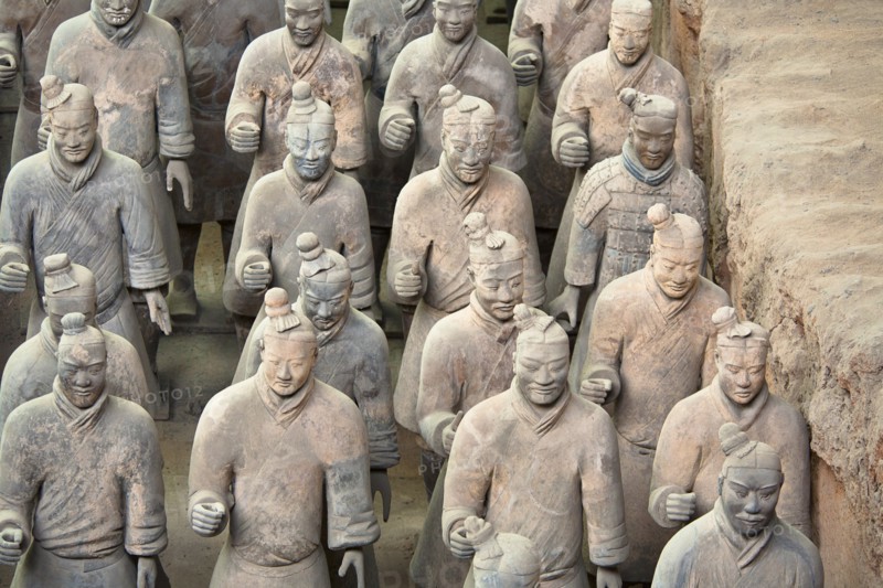 Terracotta army. Photo: Mel Longhurst