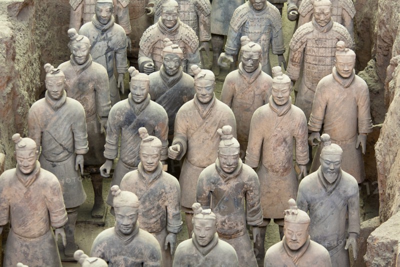 Terracotta army. Photo: Mel Longhurst