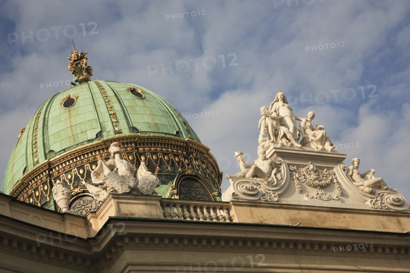 Hofburg Palace domed roof detail. Photo : Bennett Dean