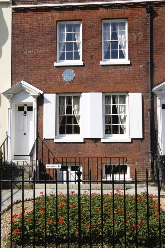 The Charles Dickens Birthplace Museum in Old Commercial Road. He was born here in 1812 and lived here for three years commemorated with a Blue Plaque. Photo: Paul Seheult
