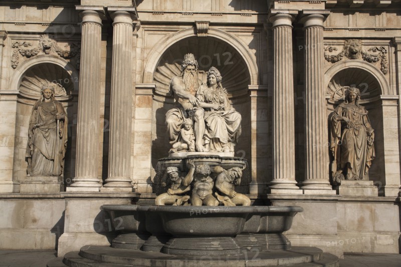Danubius Fountain at the Albertina Museum. Photo: Bennett Dean