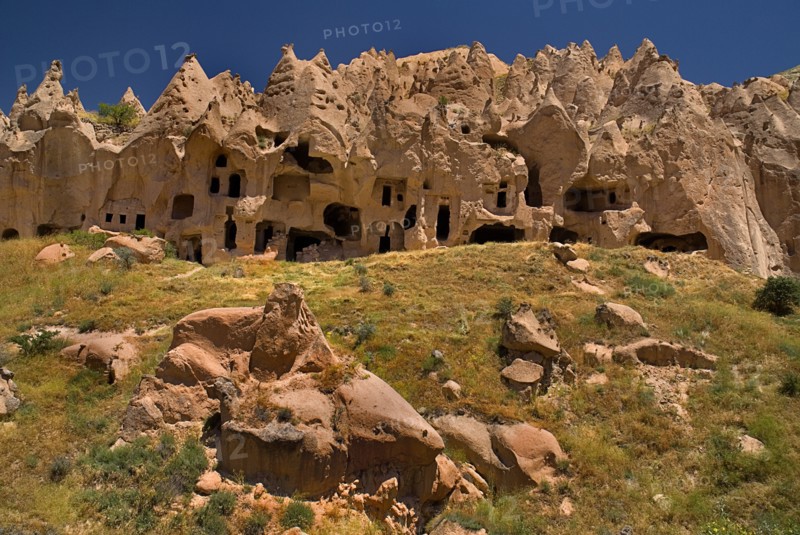Zelve Open Air Museum. Abandoned homes of monastic cave town inhabited until 1952 when the valley was deemed too dangerous to live in any more. Photo: Hugh Rooney