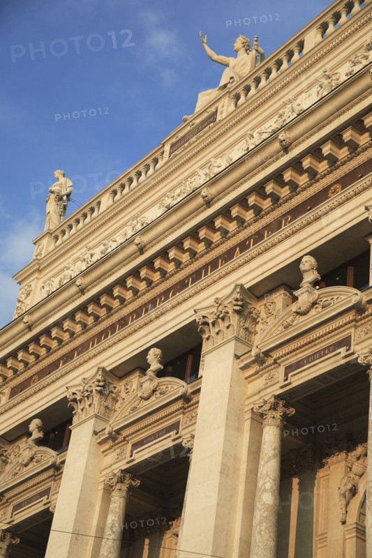 Hofburg Theatre exterior detail. Photo : Bennett Dean