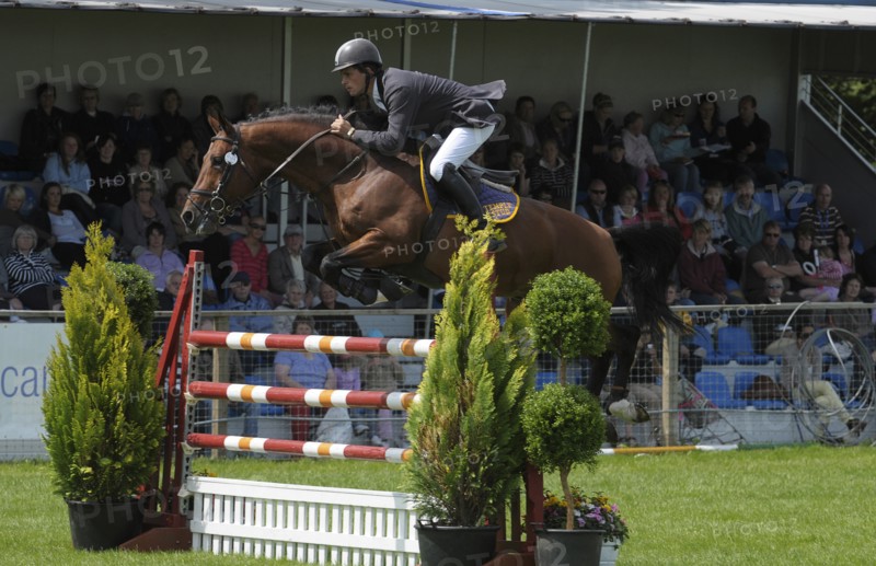 Show jumping event at the Royal Highland Showground. Photo: Steve Lindridge