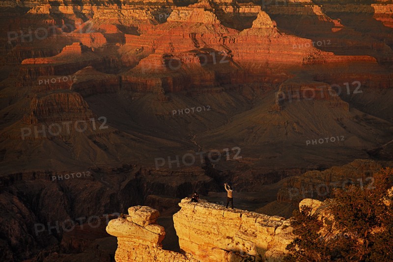 USA, Arizona, Grand Canyon, South Rim view from Yavapai Point. 
Photo : Hugh Rooney