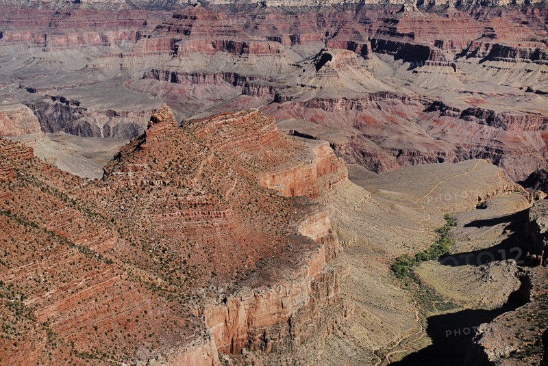 USA, Arizona, Grand Canyon, South Rim view from Yavapai Point. 
Photo : Hugh Rooney