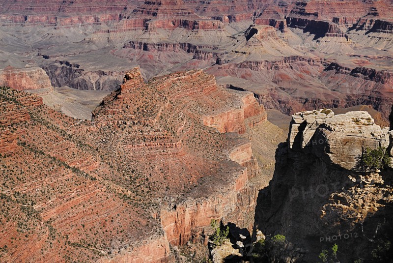 USA, Arizona, Grand Canyon, South Rim view from Yavapai Point. 
Photo : Hugh Rooney