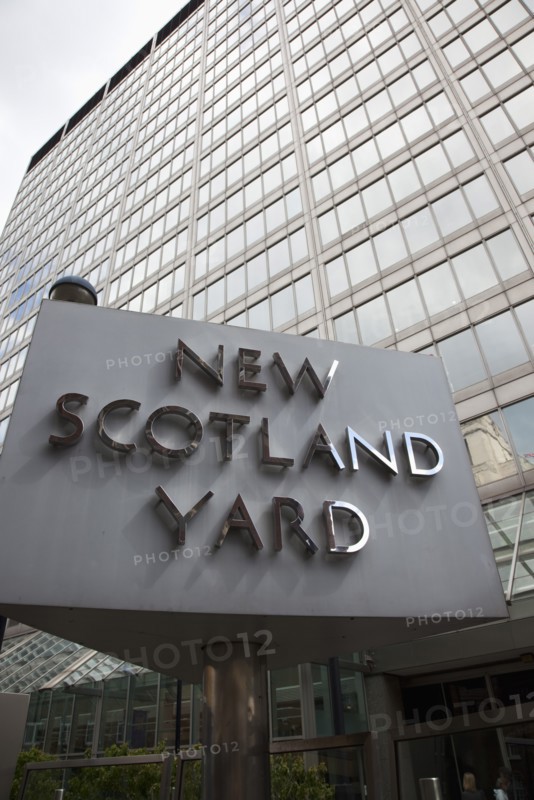 England, London, Westminster. New Scotland Yard building headquarters of the Metropolitan Police Service in 8-10 Broadway. 
Photo : Stephen Rafferty