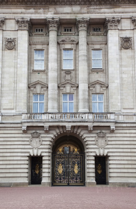 England, London, Westminster Buckingham Palace exterior and balcony. 
Photo : Stephen Rafferty