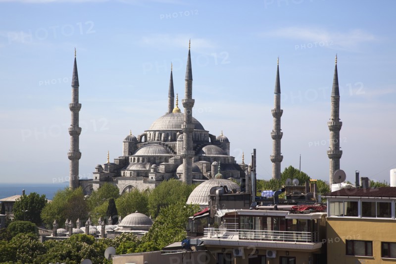 Turkey, Istanbul, Sultanahmet Camii Blue Mosque. 
Photo : Stephen Rafferty