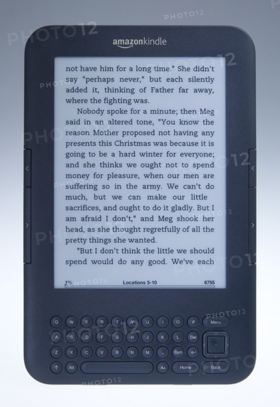 Computers, e-Reader, Kindle, Technology Computers IT Amazon Kindle Wi Fi E Book reader with keyboard. 
Photo : Paul Seheult