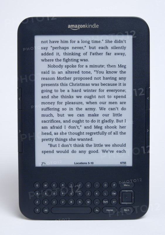 Computers, e-Reader, Kindle, Technology Computers IT Amazon Kindle Wi Fi E Book reader with keyboard. 
Photo : Paul Seheult