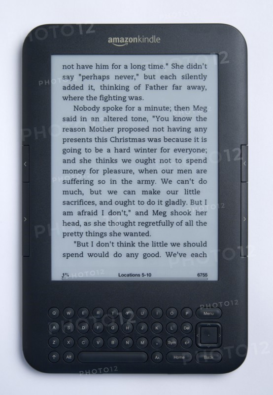 Computers, e-Reader, Kindle, Technology Computers IT Amazon Kindle Wi Fi E Book reader with keyboard. 
Photo : Paul Seheult