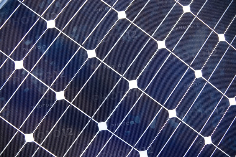 Architecture, Environment, Solar Panels, Alternative Energy Electricity Solar photovoltaic roof panel on detached house for electricity conversion. 
Photo : Paul Seheult