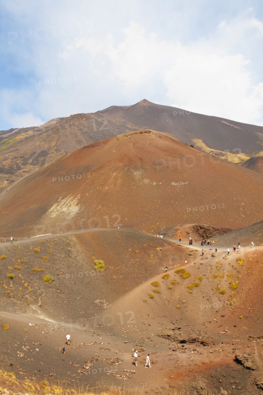 Italy, Sicily, Mount Etna, Volcano. Silvestri Crater. 
Photo : Mel Longhurst