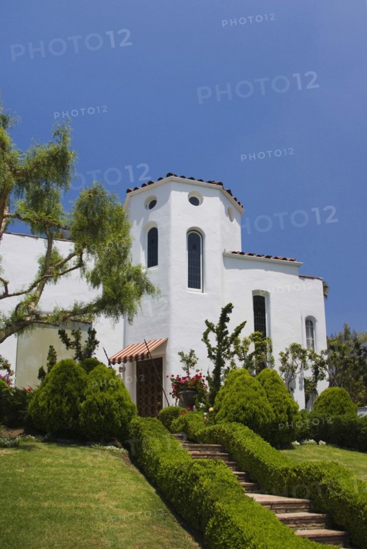 USA, California, Los Angeles, Typical house on Hollywood Boulevard. 
Photo : Chris Penn
