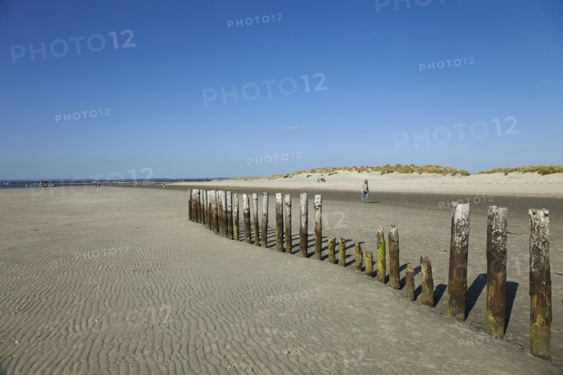 East Head sandy beach.