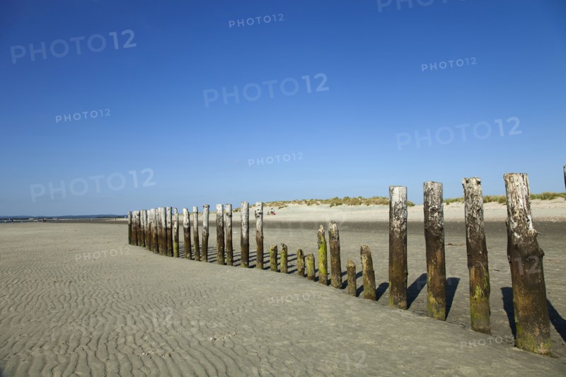 East Head sandy beach.