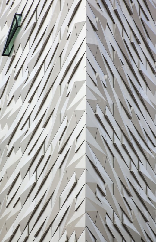 Titanic Quarter Visitor centre designed by Civic Arts & Eric R Kuhne.