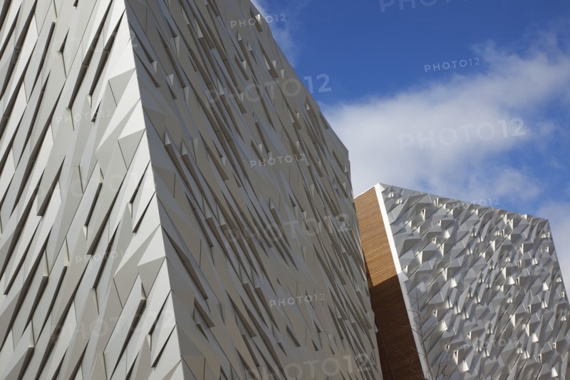 Titanic Quarter Visitor centre designed by Civic Arts & Eric R Kuhne.