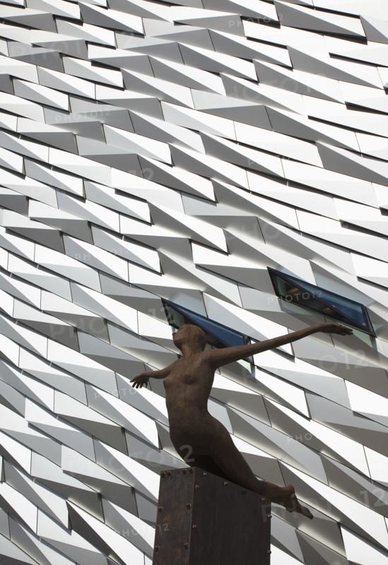 Titanic Quarter Visitor centre designed by Civic Arts & Eric R Kuhne